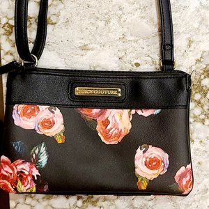 Juice coture crossbody floral bag